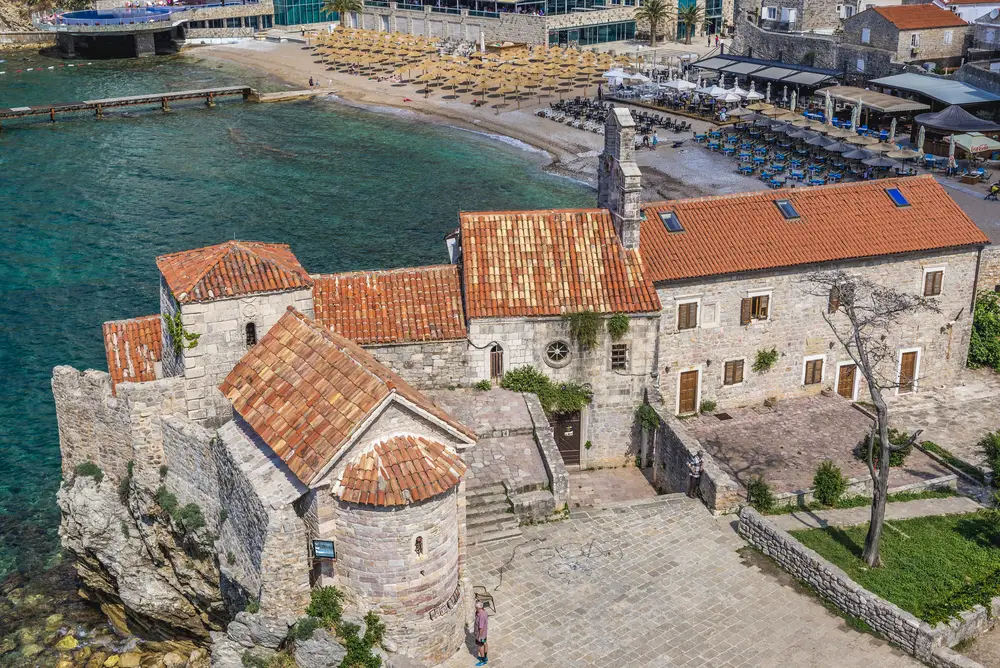 chiesa san sava budva citadela montenegro