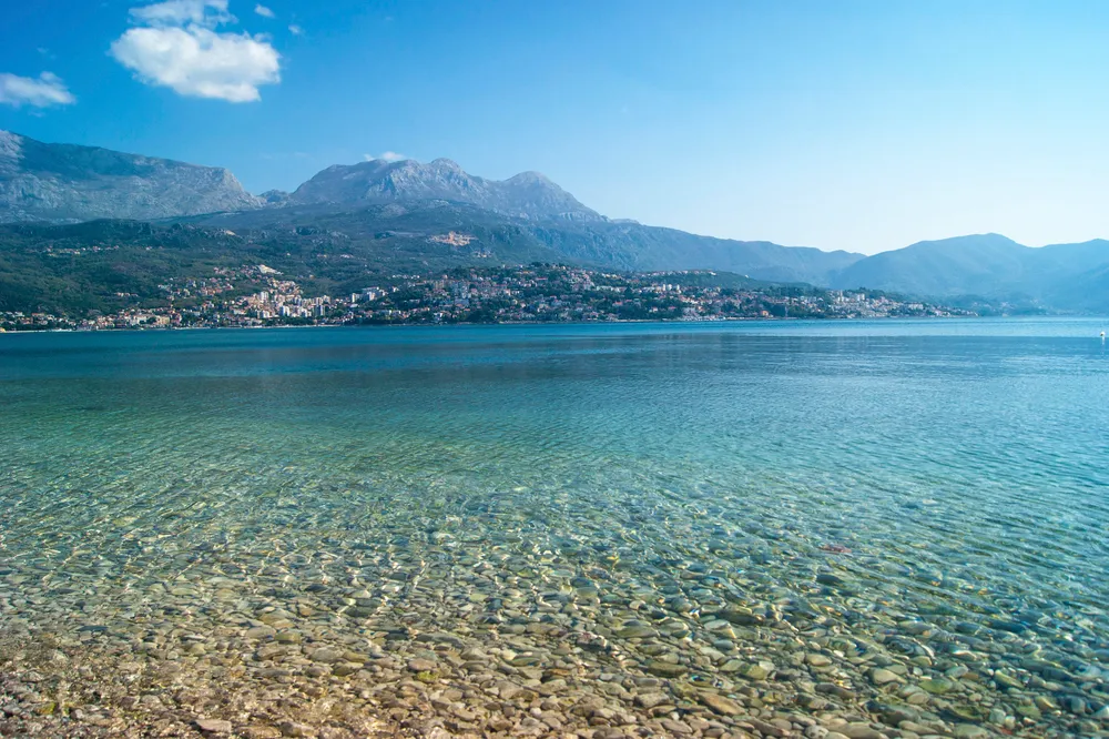 Migliori spiagge di Herceg Novi 6 Spiaggia Njivice Herceg Novi Montenegro
