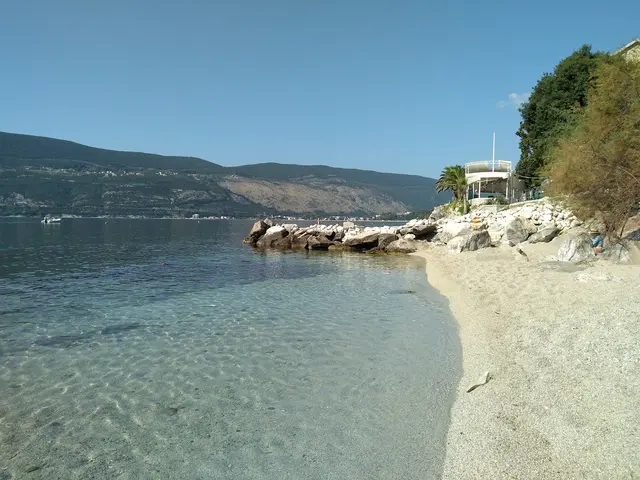 Migliori spiagge di Herceg Novi 3 Spiaggia Yachting Club Herceg Novi Montenegro