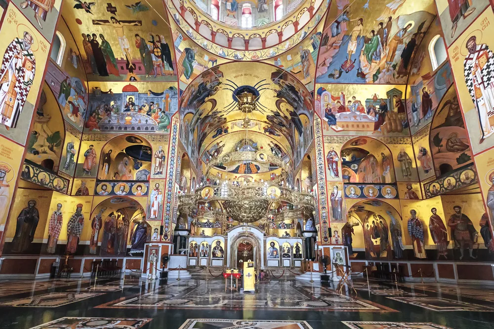 Le migliori chiese e monasteri del Montenegro 10 cattedrale resurrezione podgorica montenegro 3