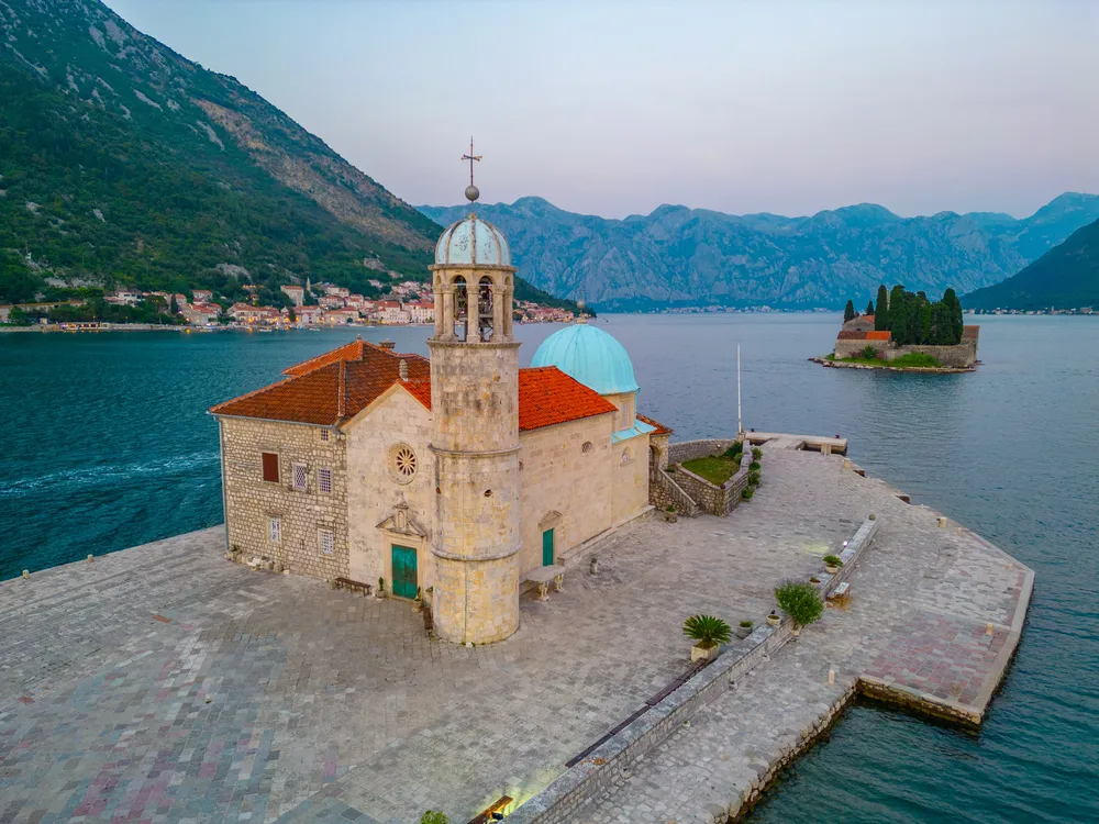 Viaggio in Montenegro 8 isole madonna dello scalpello e san giorgio montenegro