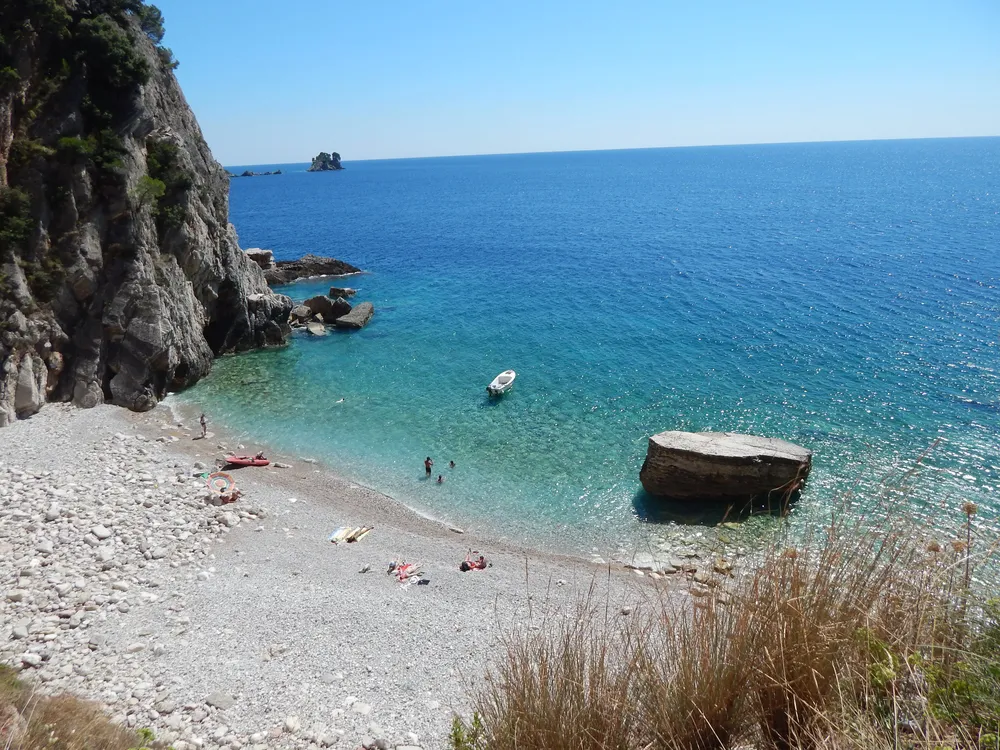 Spiaggia di Perazica Do Montenegro