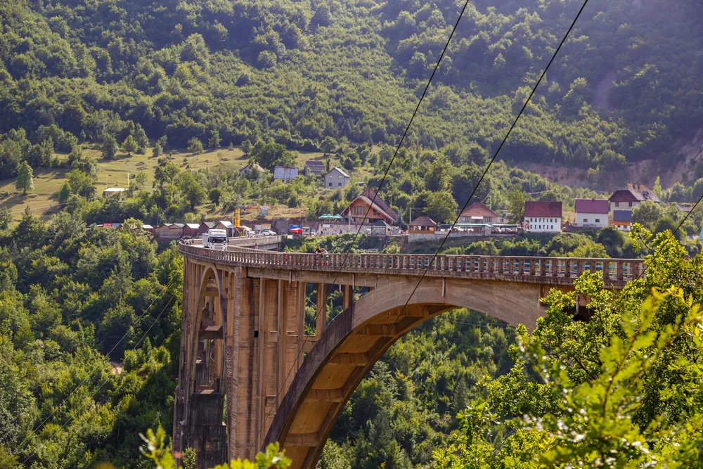 Cosa vedere al Canyon Tara 11 ponte fiume tara montenegro 3
