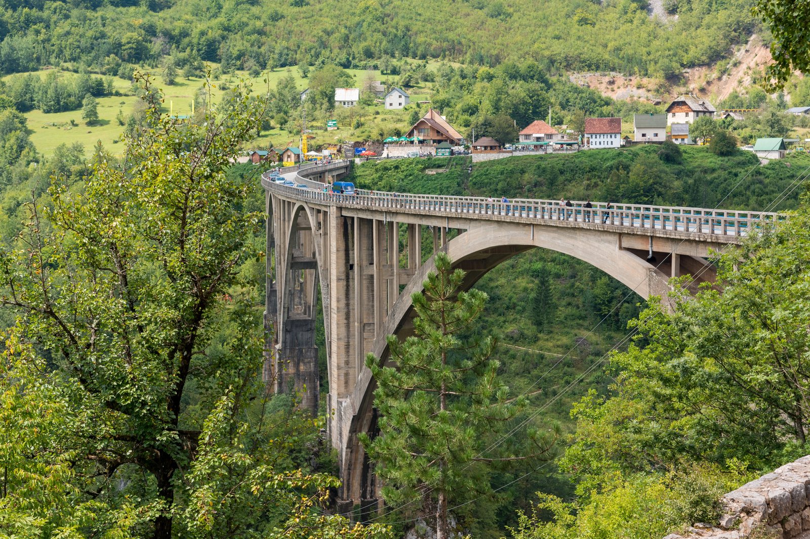 Viaggio in Montenegro 14 Ponte di Djurdjevica Tara Montenegro
