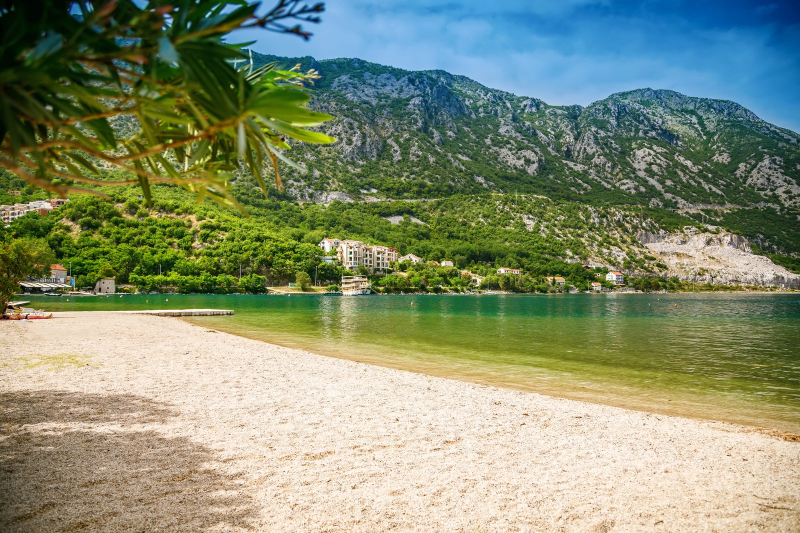 Le migliori spiagge di Kotor 11 Spiaggia Morinj Montenegro