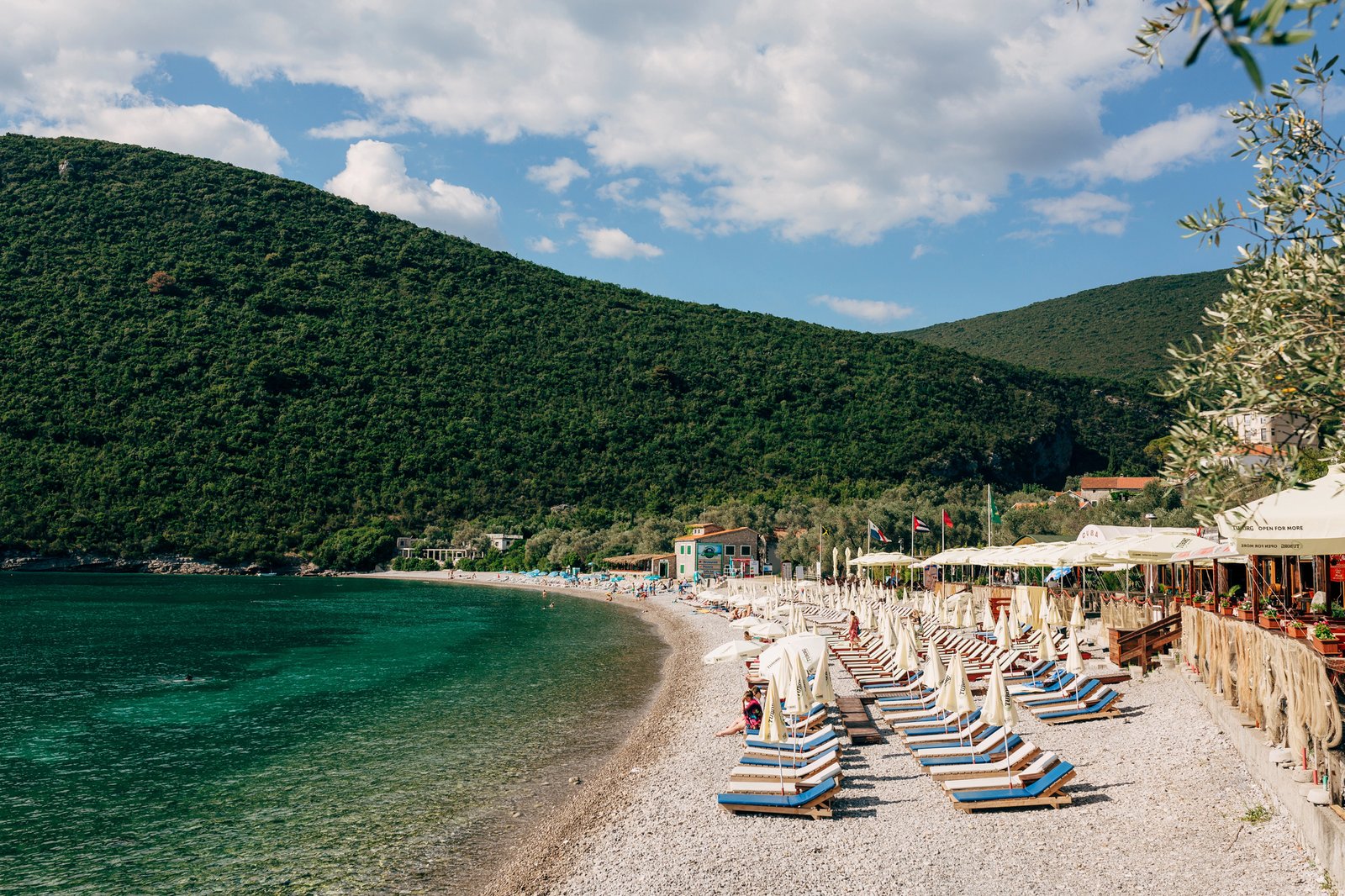 Migliori spiagge di Herceg Novi 7 Spiaggia Zanjice Herceg Novi Montenegro