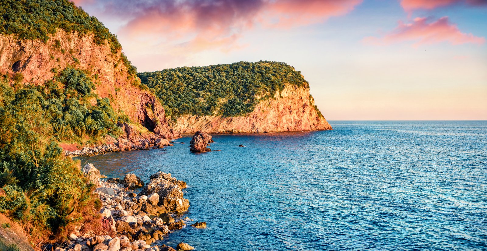 Le più belle spiagge del Montenegro 27 Spiaggia di Crvena Glavica Montenegro