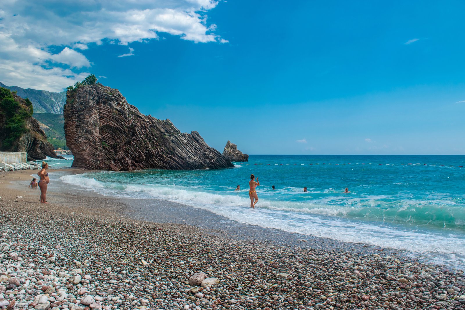 Le più belle spiagge di Budva 12 Spiaggia di Rafailovici Montenegro