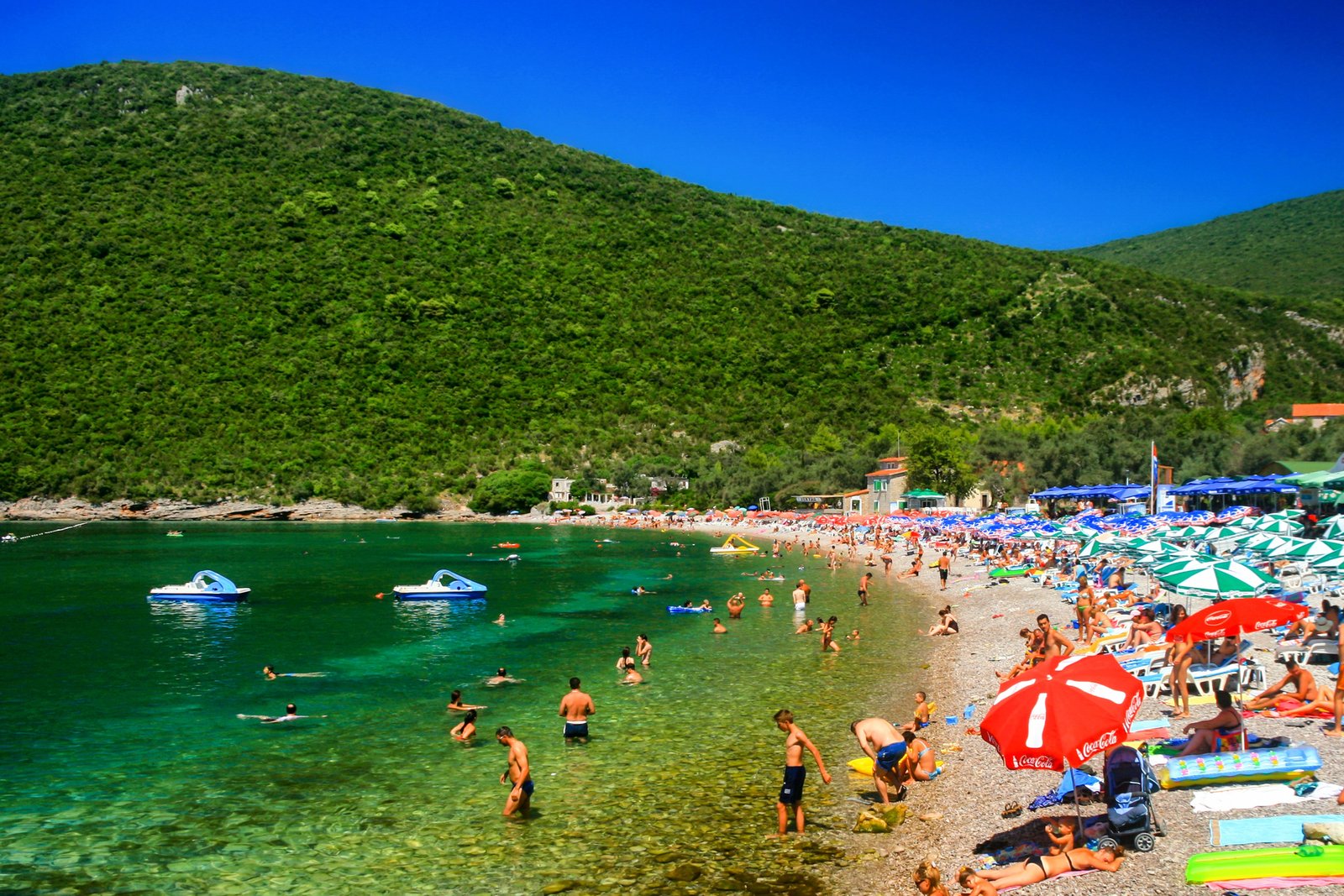 Le migliori spiagge di Kotor 4 Spiaggia di Zanjice Montenegro