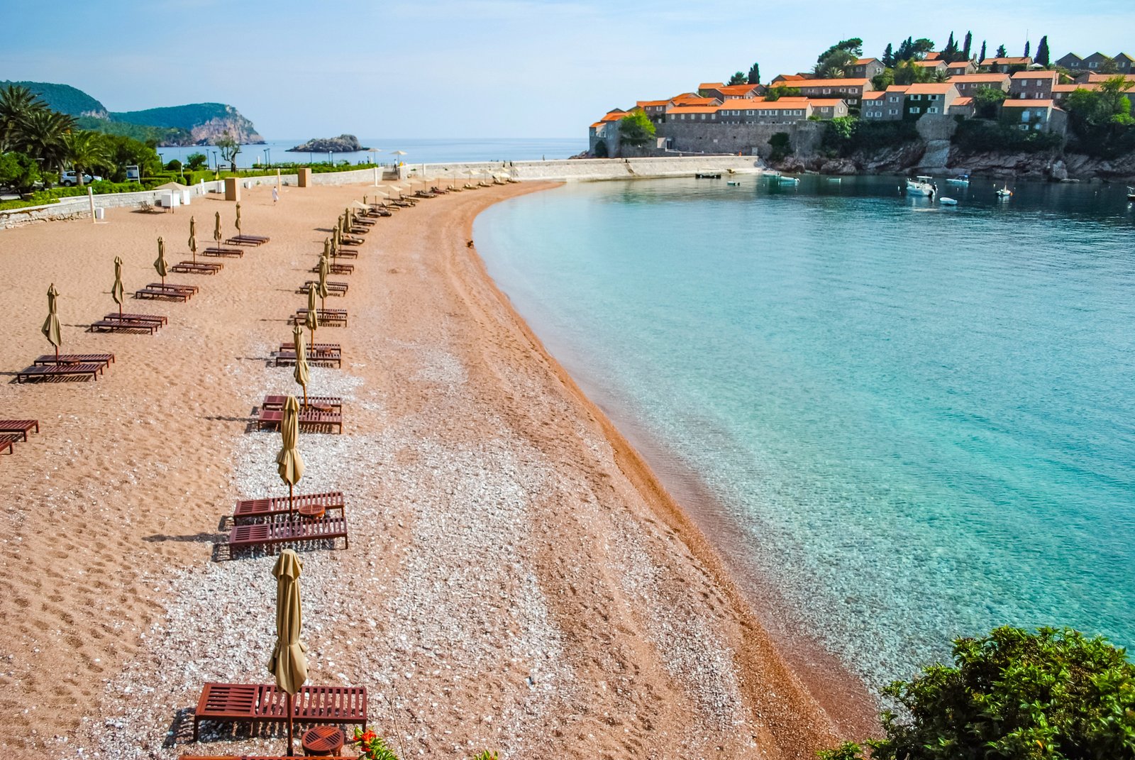 spiagge sveti stefan budva montenegro