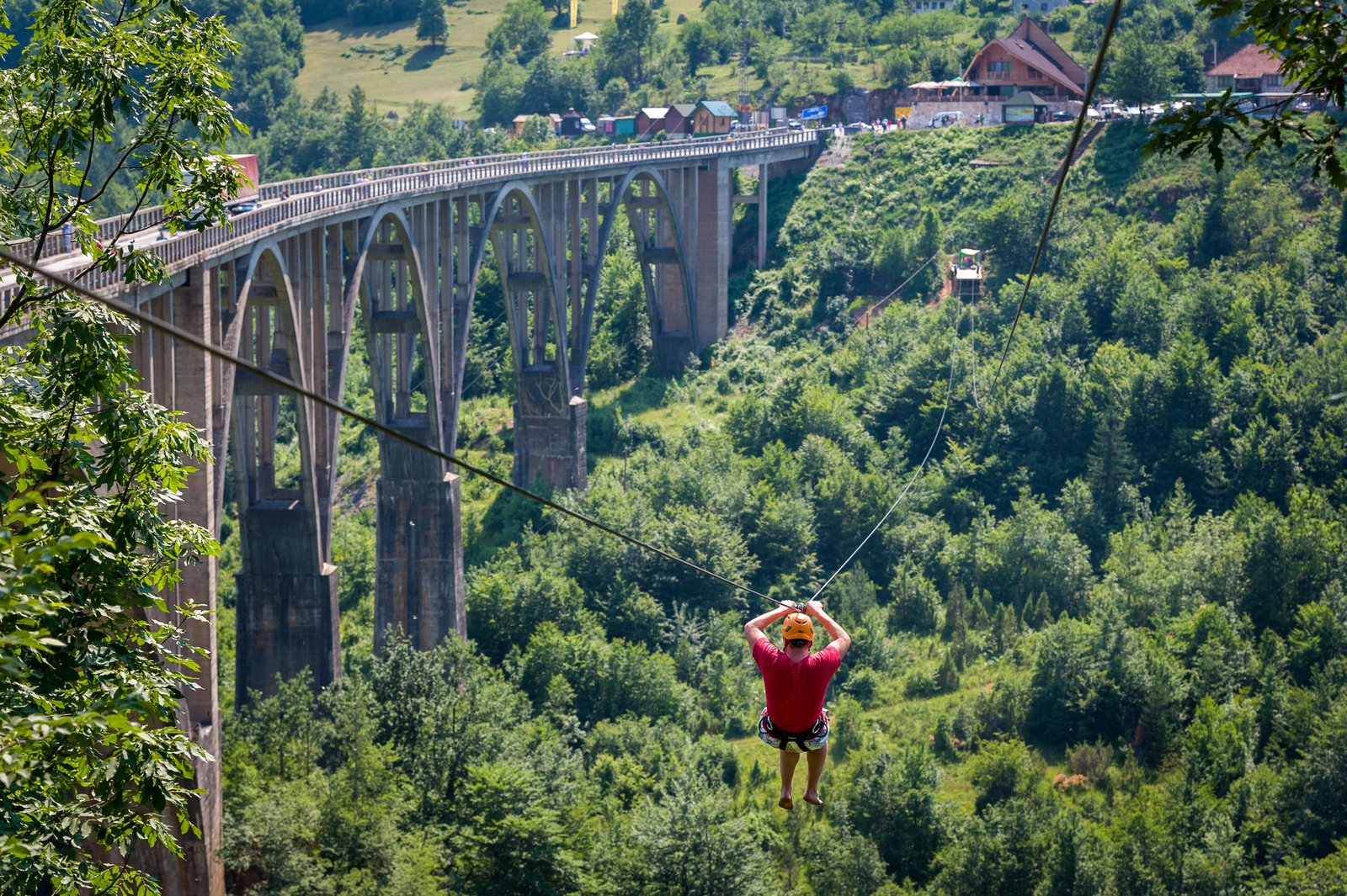 Cosa vedere al Canyon Tara: tra l’adrenalina del rafting e la magia del Ponte Đurđević 7 zip line canyon tara montenegro