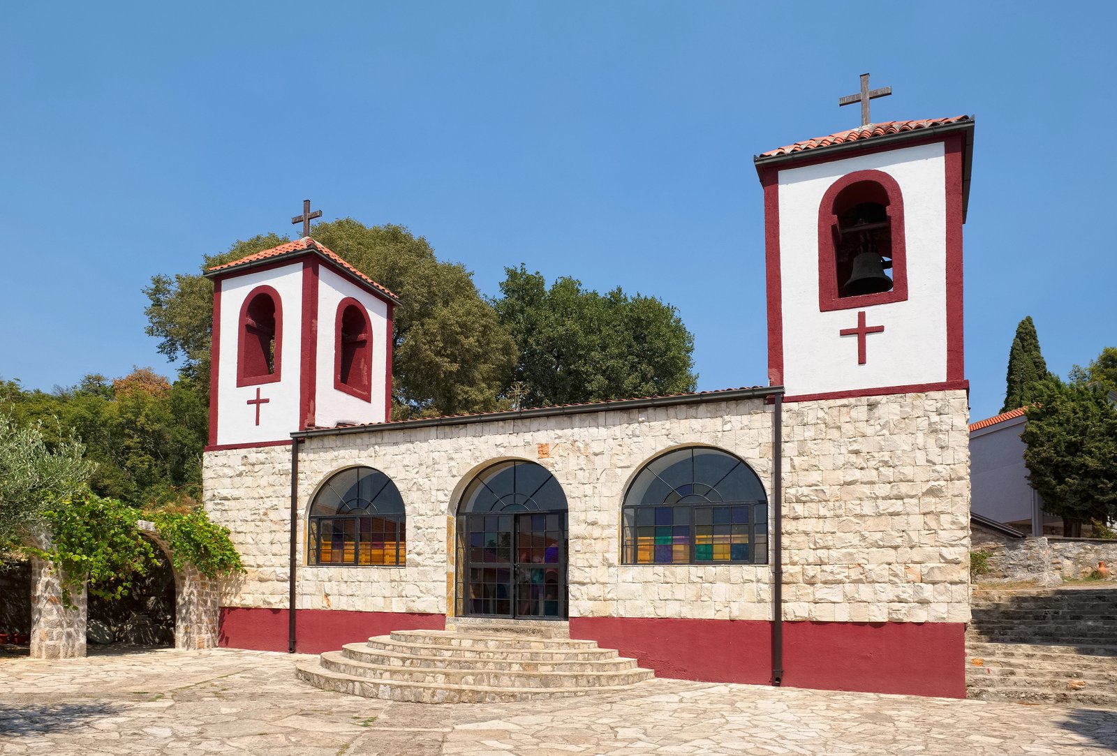 Le migliori chiese e monasteri del Montenegro 14 Monastero Dajbabe Montenegro