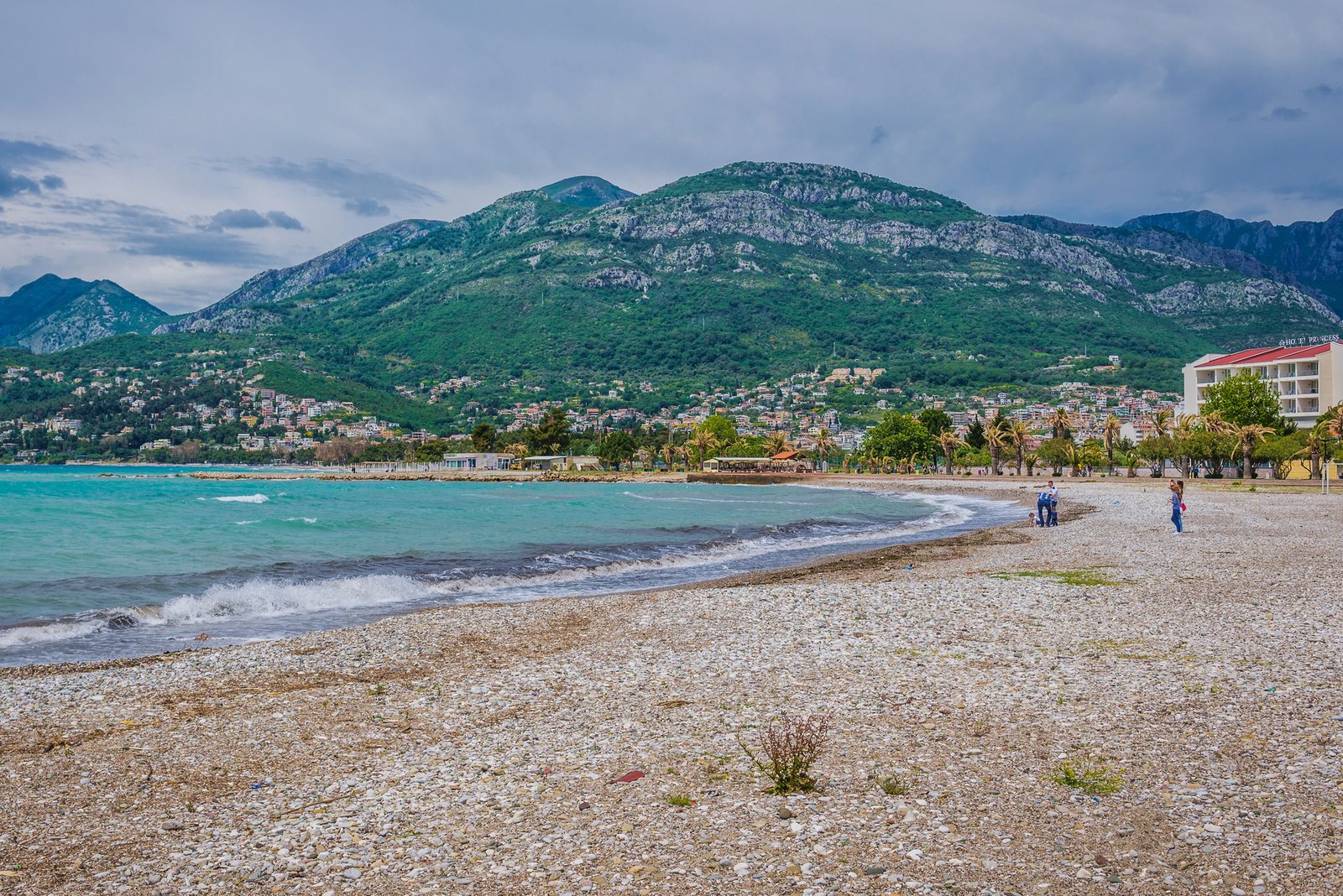 spiaggia topolica montenegro